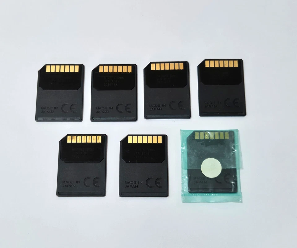 Lot of 7 Canon 16MB MMC memory cards Multimedia Card tested and formatted - Image 2 of 2