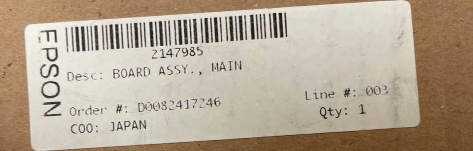 Epson LQ-680 Pro Epson 2158879 Main Board Assembly - Image 4 of 4