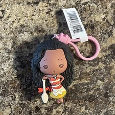 New Disney Princess 3D Figural Bag Clip Series 30 Moana