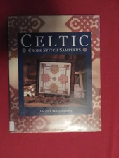 Vintage Celtic Cross Stitch Samplers Book By Angela Wainwright, Hardback