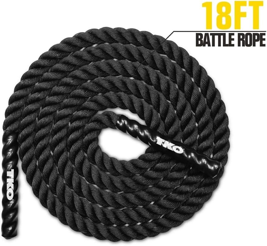 TKO 18 FT. Battle Rope-Strength Training, Cardio, Cross Fit