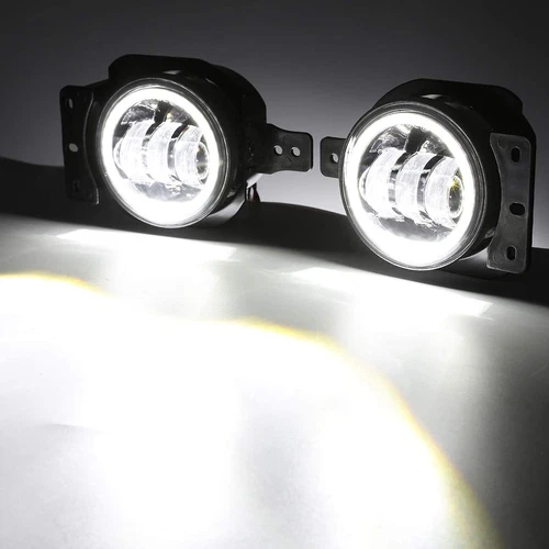 Faros antiniebla LED Demon para Jeep Wrangler JL JLU Gladiator JT 2018-2025 - Imagen 20 de 24