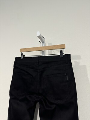 Saint Laurent Paris D02 M/SK-LW Black Denim Jeans sz 32 (31