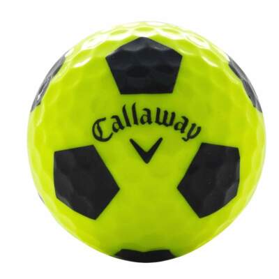 Callaway Chrome Soft Truvis Yellow/Black AAAAA Mint 50 Used Golf Balls 5A