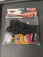 Disney CARS AWARD MEDALS (12) Birthday Party Supplies Favors Reward Prizes