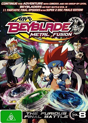 Beyblade Metal Fusion Volume 8 The Furious Final Battle [NON-U (DVD) (US IMPORT) - Afbeelding 1 van 1