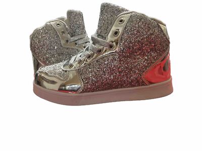 Kids Glitter High tops