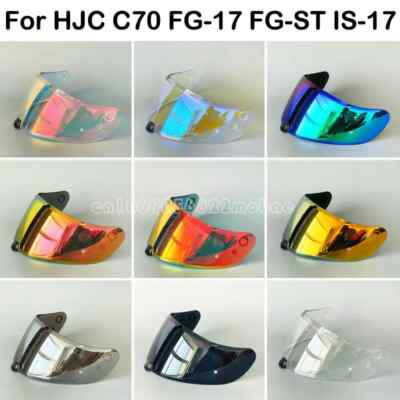 Visor Lens Replacement For HJC C70 FG-17 FG-ST IS-17 Helmet Anti-UV Clear