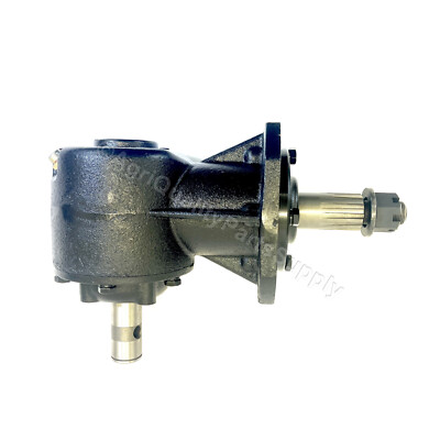 #ad 250001 Replacement Rotary Cutter Gearbox 1 3 8quot; w 1 2quot; Shear Bolt Input Shaft $245.00