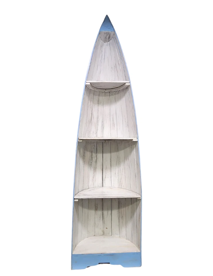 ESTANTERÍA DE BARCO NÁUTICA DE 6,5 PIES Soporte de vino Estante de esquina Velero Velero Foto 2 de 4