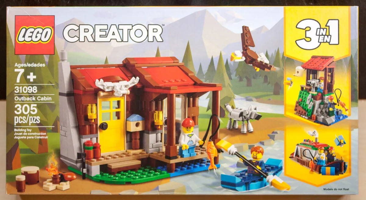 frugter solidaritet uddanne LEGO Creator Outback Cabin (31098) New Sealed Box 5702016374988 | eBay
