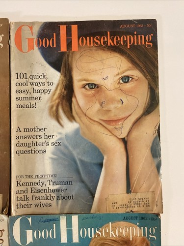 Woman's Day Magazines 1962 1963; 4 issue lot Recipes, Cooking, Decorating - Picture 3 of 6