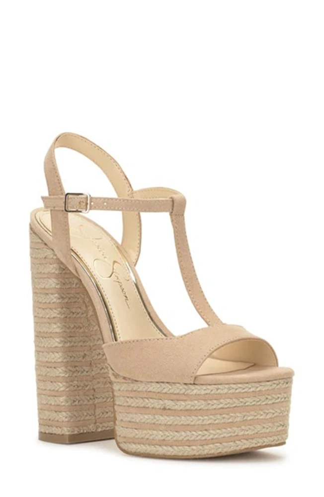 JESSICA SIMPSON JS-AMEEKA Sandals Almond New