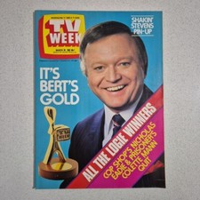 TV WEEK - Vintage South Australian Magazine March 20, 1982 BERT NEWTON