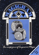 *WOW RARE SUPREME MAGIC MAGAZINE MAGICGRAM VOL 21 NO 8 APRIL 1989