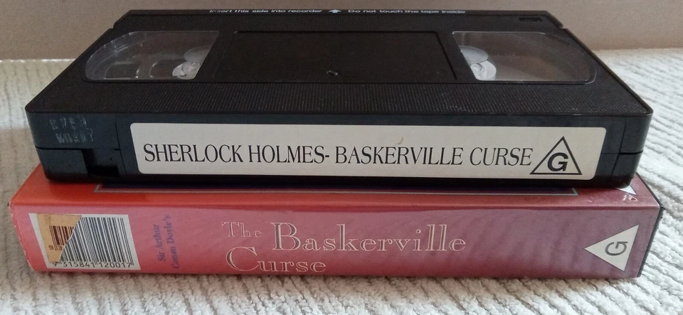 THE BASKERVILLE CURSE Sherlock Holmes VHS Animated Conan Doyle Peter O'Toole PAL - Image 4 of 4