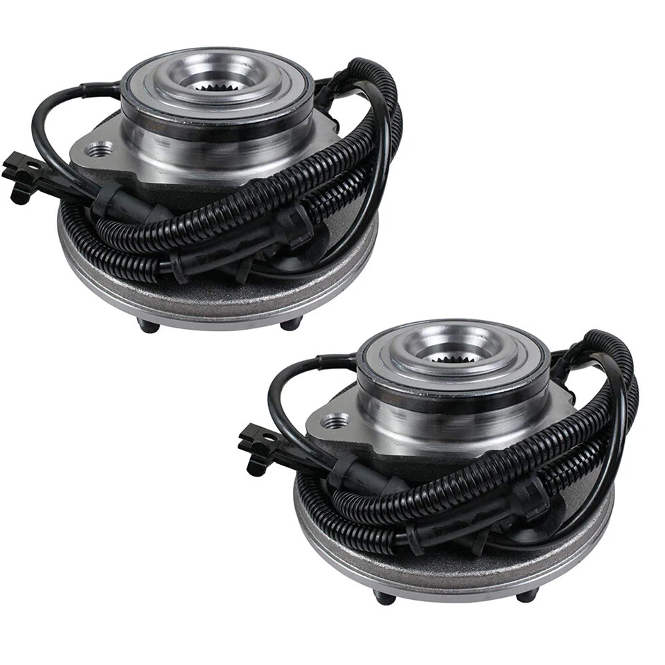 Kit de cojinete de cubo de rueda delantera trasera 4 piezas nuevo para Ford Explorer Sport Trac 2007-2010 Foto 4 de 4