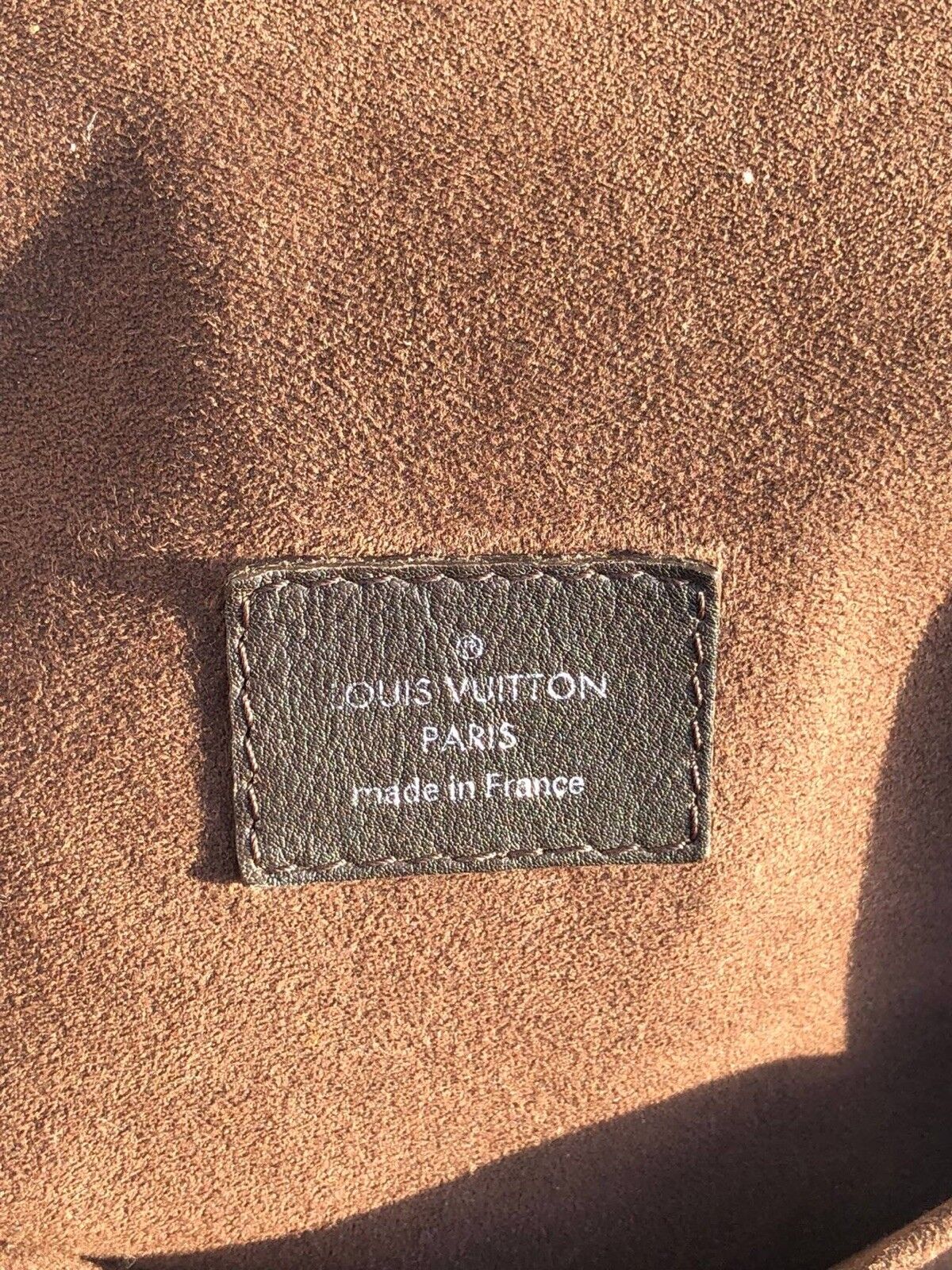 Louis Vuitton X Marc Newson Shearling Monogram Backpack - Brown