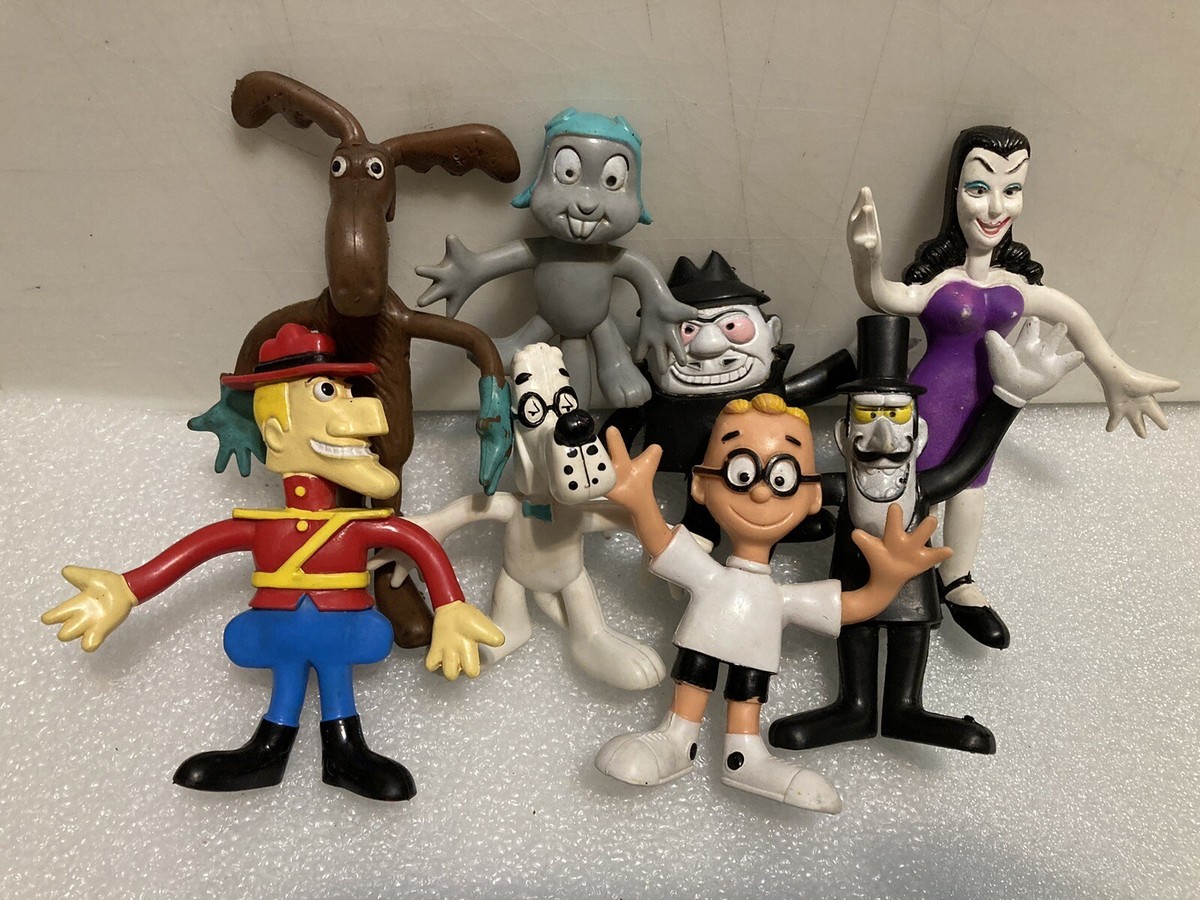 ロッキー と ブルウィンクル と 友達 フィギュアセット 1991年 ロッキー と ブルウィンクル と 友達 フィギュアセット 1991年