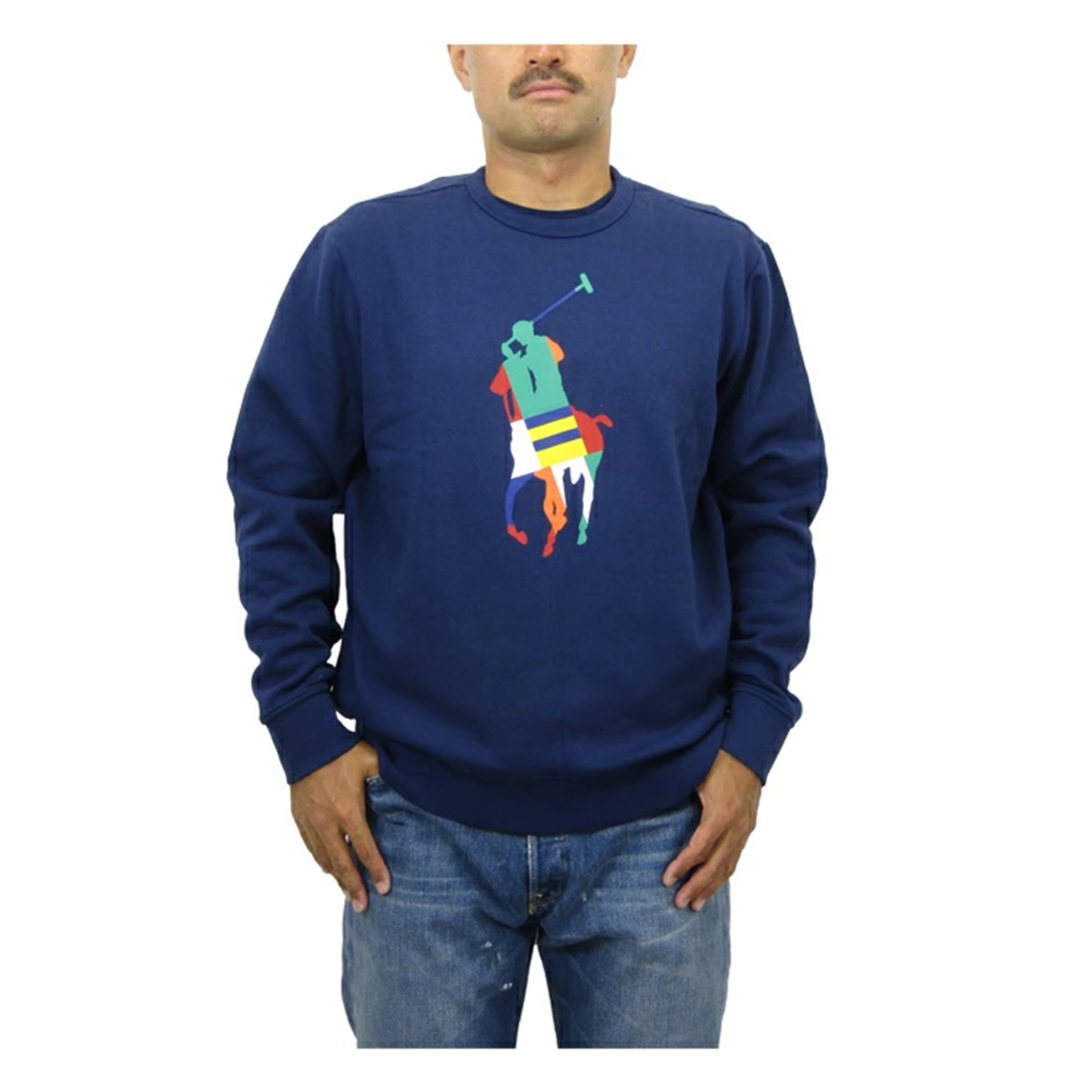 Polo Ralph Lauren Pullover Crewneck Big Pony Sweatshirt with Giant