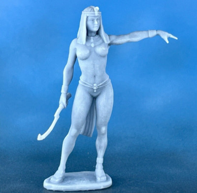 Action Figure queen of Egypt. Cleopatra Miniature Resin soldiers 40mm