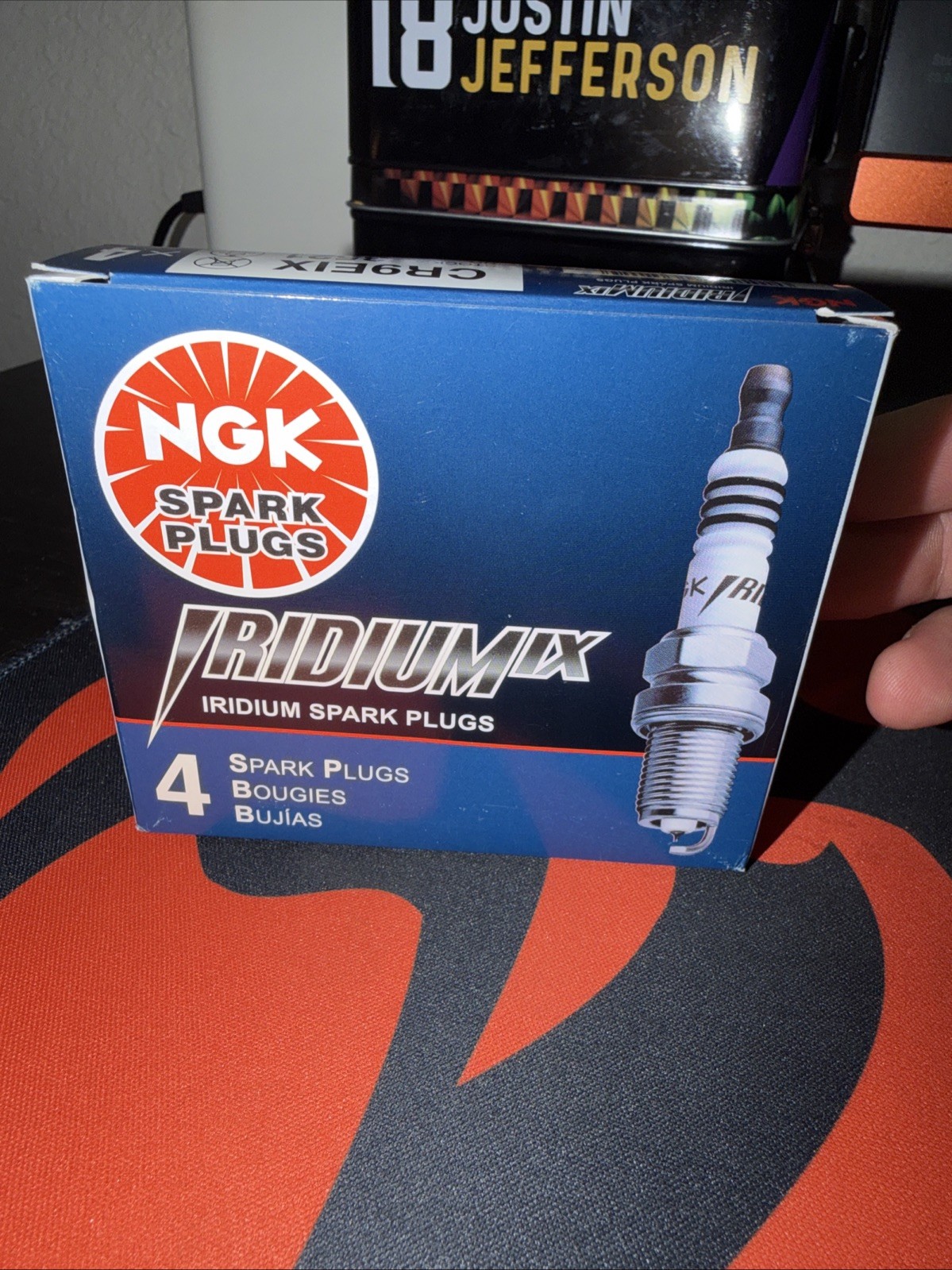 NGK CR9EIX Iridium IX Spark Plugs  Stock #3521 4 Pack Brand New