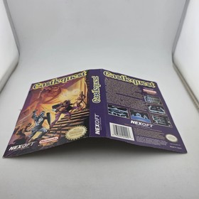 Castlequest - Case Only - Nintendo Nes - Authentic Slip Art (No Game)