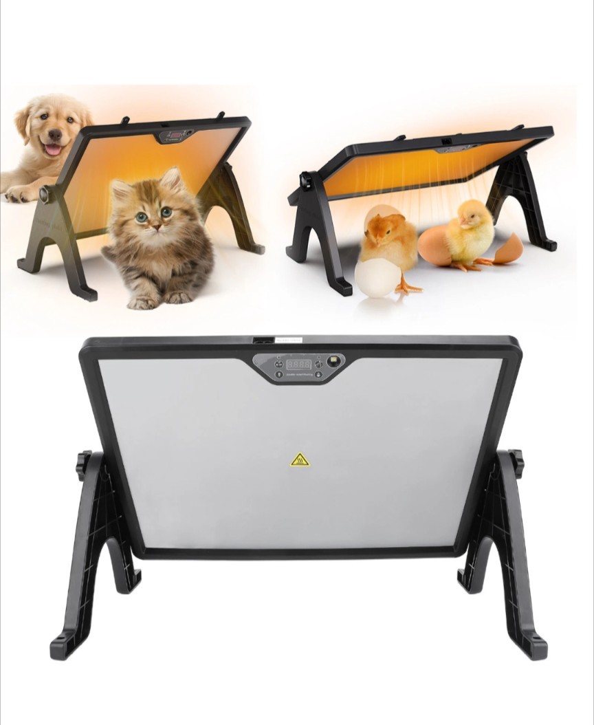 Chicken Pets Heater, 180W Dual-Sided Heating with Adjustable Temp Remote Control