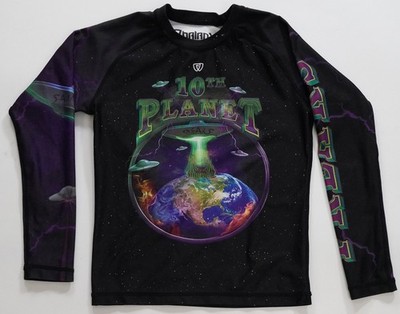 10th Planet San Diego Kids Lil Freaks Jiu-Jitsu Rashguard Phalanx Youth Small SD