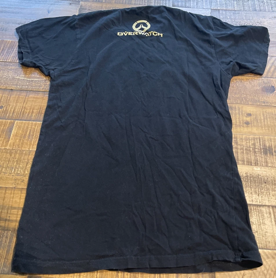 Camiseta Overwatch Halloween Mercy tamanho P Jinx My Servants Never Die OW2 Blizzard - Imagem 4 de 4