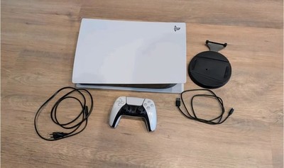 Sony PS5 Digital Edition Spielekonsole - Weiß