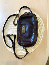 Vintage UGG Australia Brown Leather Crossbody Bag Y2K