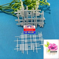 Geometric lines plaid wall metal cutting dies cut machine cutter die