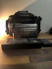 JVC GR-SXM520U Camcorder VHS C - Metallic gray w/ battery TESTED