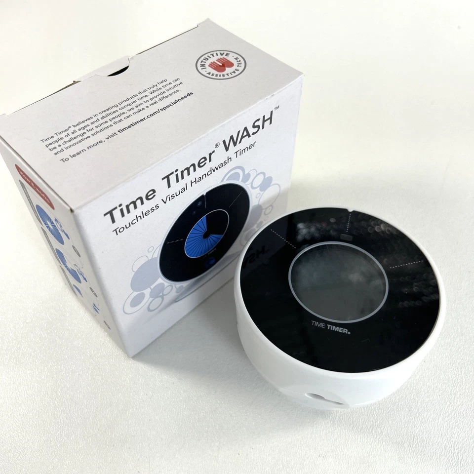 Time Timer Touchless LED Handwashing Timer Water Resistant Suction Cup Sanitary - Image 2 of 4