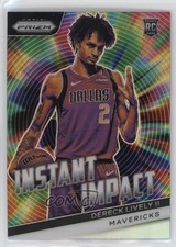 2023-24 Panini Prizm Instant Impact Silver Prizm Dereck Lively II #14 1e33