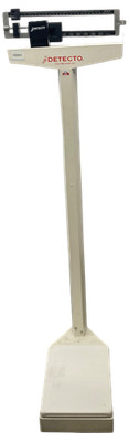 DETECTO STAINLESS STEEL WEIGH-BEAM PHYSICIAN SCALE !