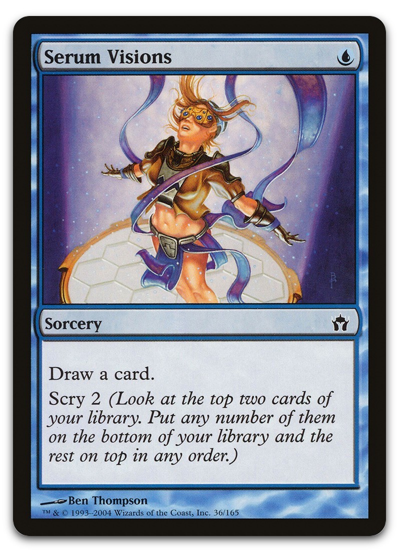Serum Visions #36 (NM) Fifth Dawn 5DN Magic MTG