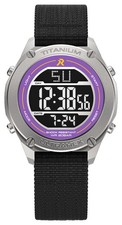 RZE Orologio Utd-8000 'Deep Purple' Multifunzione (42Mm) Display UTD-8000-DP