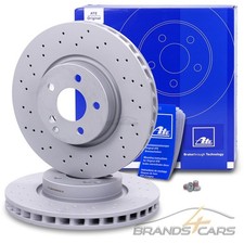 ATE 2x BREMSSCHEIBE Ø322 GELOCHT VORNE FÜR MERCEDES C-KLASSE W204 S204 C204