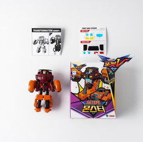 TOBOT V Mini 4 pcs Set Captain Police Speed Monster Rocket Transformer Robot New