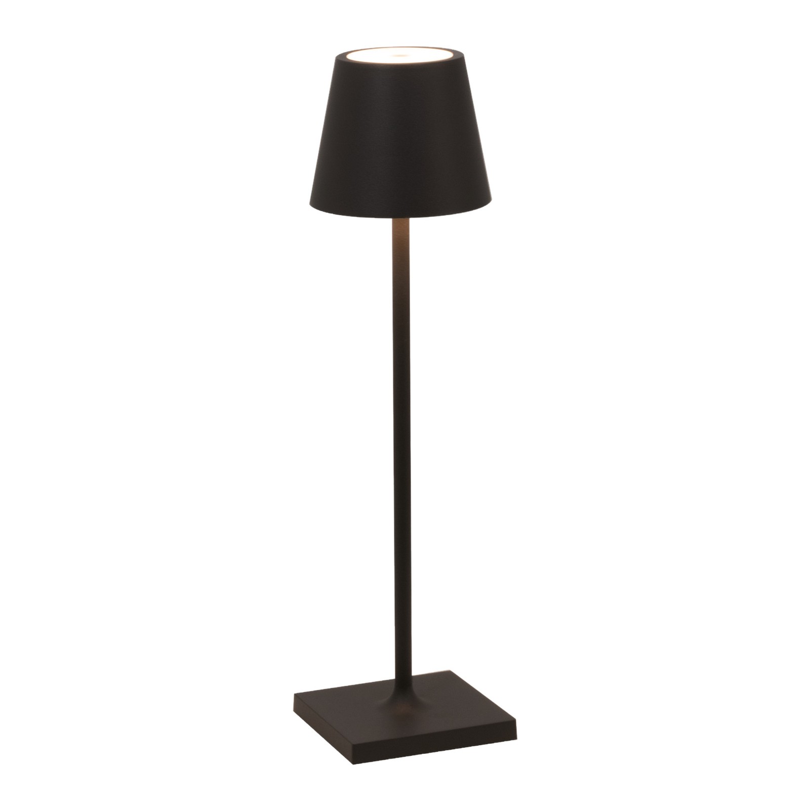 Zafferano Akku Tischleuchte Poldina Pro 275 mm Black - Bild 2