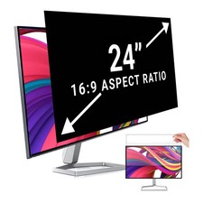24 Inch Monitor Privacy Screen Computer Screen Privacy Filter for 16:9 Widesc...
