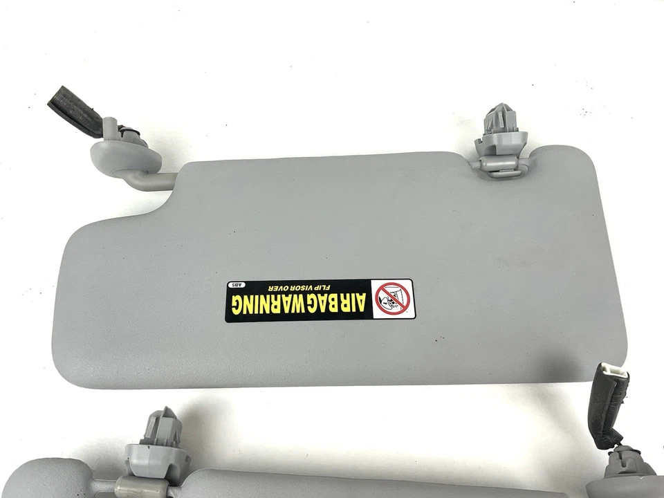 Honda CR-Z CRZ 2011 parasol derecho e izquierdo OEM con clips Foto 3 de 4