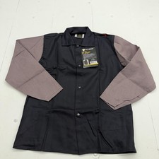 Tillman 30" Jacket Mens Medium Black Flame Resistant FR-7A Cotton Welding