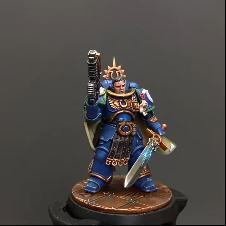 Space Marines Figure Captain Uriel Ventris Warhammer 40k Pro