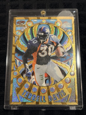 #ad RARE 1997 TERRELL DAVIS PACIFIC REVOLUTION GOLD FOIL #41 BRONCOS HOF L👀k🔥🔥 $18.99