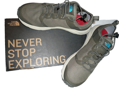 The North Face Litewave Flow Lace Herren Sneaker grün Gr. EU 40 (UVP*   89,95)