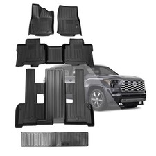 Vanseno Floor Mats and Cargo Liner for Toyota Sequoia 2023-2025 7 Seats All...