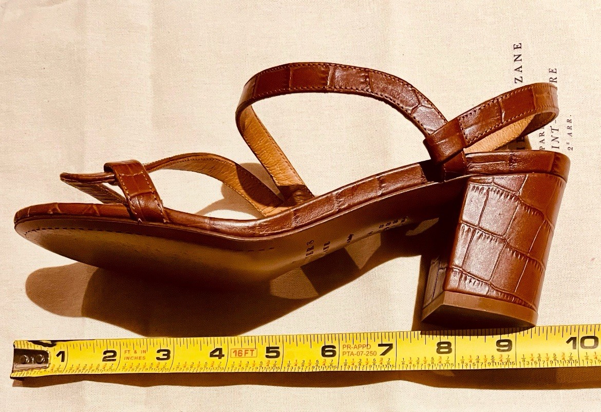 超美品 ポルトガル製 SOULIERS SÉZANE サンダル 編込 本革 Sezane Emilie Sandals Camel Croco Leather Size 36 | eBay
